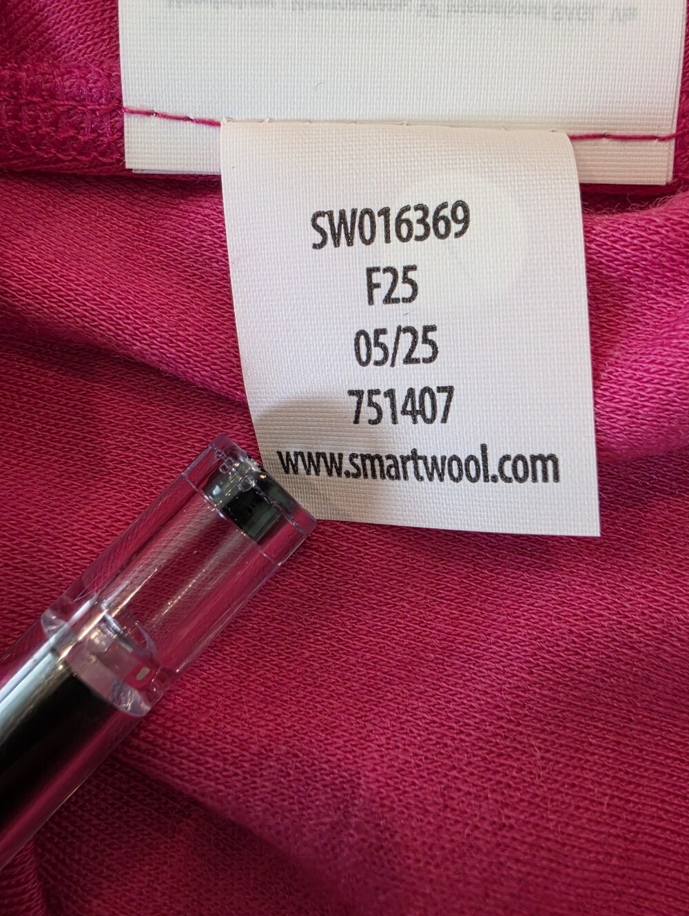 Smartwool Classic Thermal Merino 250 Base Layer Women's Medium Pink NWT - Picture 11 of 11